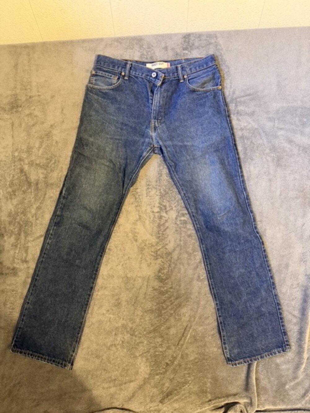 Levi's 517 Bootcut Jeans Mens 33x34 Medium Wash Blue Denim